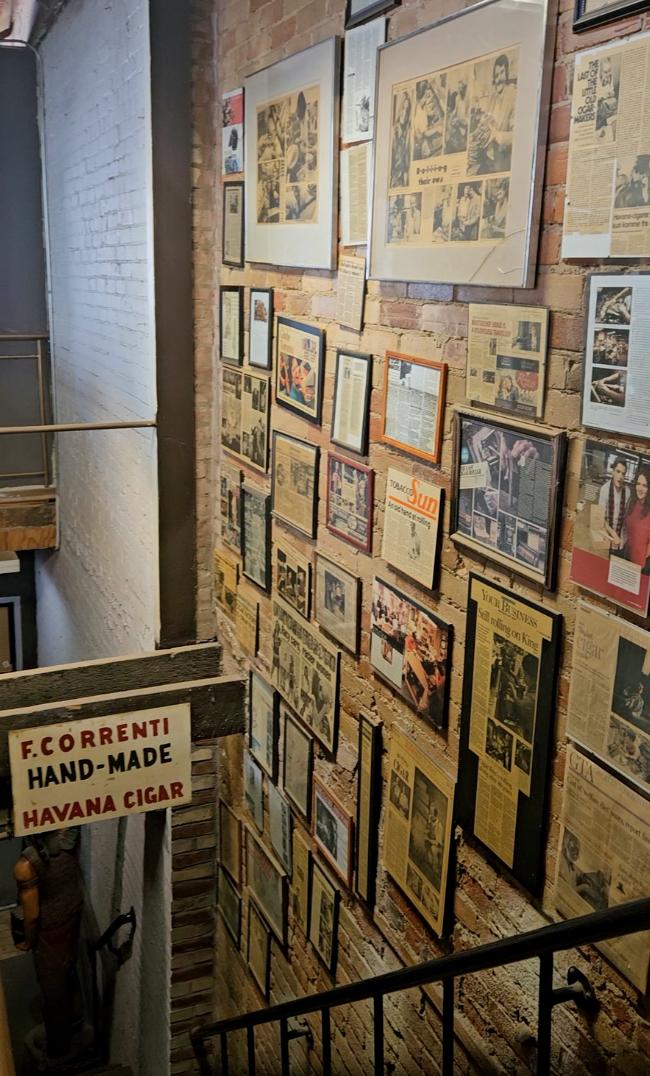 Inside Frank Correnti Cigars, Toronto
